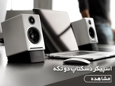 اسپیکر دسکتاپ دو تکه