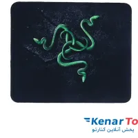 ماوس پد اسفنجی دی نت مدل DT-X18 طرح razer سایز 21*25