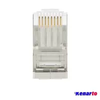كانكتور ميان گذر CAT6 FTP فلزي بسته 10 تايي
