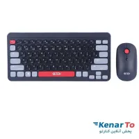 کیبورد و ماوس بی سیم دیتکس پلاس مدل DK704