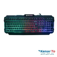 کیبورد مخصوص بازی فنتک مدل Hunter Pro K511