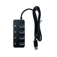 هاب 4 پورت USB.3 کلید دار کی نت مدل H5 K-HUAMH504