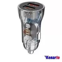 شارژر فندکی ارلدام مدل ES-CC18 3.1A 15.5W