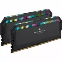رم کورسیر DOMINATOR PLATINUM RGB 64GB 2×32GB 6000MHz CL40 Black