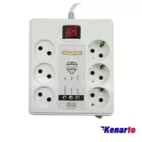 محافظ برق کامپیوتر مچر مدل MR-227 طول 3 متر