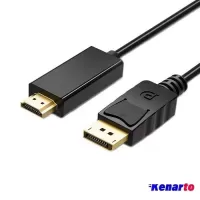 كابل Display Port به HDMI دیتک 4K طول 1.8 متر