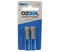 باتری نیم قلمی اوسل مدل Super Power بسته 2 عددی