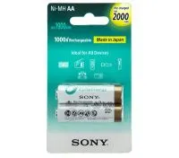 باتری قلمی قابل شارژ سونی مدل NH-AA-B2KN بسته 2 عددی