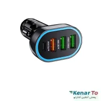 شارژر فندکی تسکو مدل TCG44 PD 63W به همراه کابل Type-C