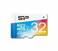 کارت حافظه microSDHC سیلیکون پاور مدل Color Elite کلاس 10 استاندارد UHS-I U1 سرعت 85MBps ظرفیت 32 گیگابایت