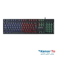 کیبورد مخصوص بازی فنتک مدل  Fighter lll K614L