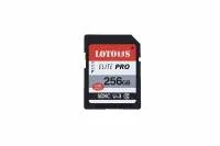 کارت حافظه SDXC لوتوس مدل Elite PRO کلاس 10 استاندارد UHS-I U3 سرعت 200MBs ظرفیت 256 گیگابایت