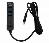 هاب یو اس بی 4 پورت پی نت مدل P-221