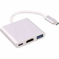 تبدیل Type-C به HDMI / USB3.0/ USB-C کی نت مدل K-COUC30HU