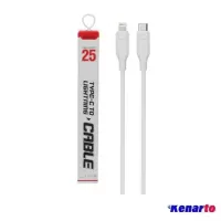 کابل تبدیل Type-C به لایتنینگ ترانیو مدل T-P18IP طول 25 سانتی متر