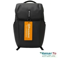 کوله پشتی لپ تاپ پرزیدنت مدل Zimmer مناسب برای لپ تاپ 15.6 اینچی
