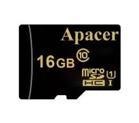 کارت حافظه microSDHC اپیسر مدل AP16GA کلاس 10 استاندارد UHS-I U1 سرعت 45MBps ظرفیت 16 گیگابایت