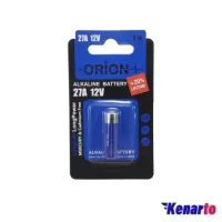 باتری ریموت کنترل 27A اوریون مدل Alkaline 12V