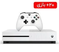 مجموعه کنسول بازی مایکروسافت مدل Xbox One S ظرفیت 1 ترابایت به همراه ۲۰ عدد بازی