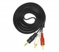 کابل تبدیل جک 3.5 میلی متری به دو RCA تسکو مدل TC 81 به طول 2 متر