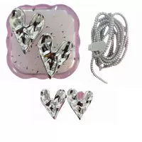 پک محافظ شارژر شفاف 20W طرح قلب
