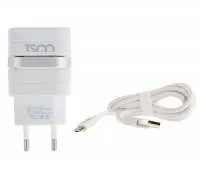 شارژر دیواری تسکو مدل TTC 42 با کابل MicroUSB