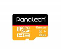 کارت حافظه microSDHC پاناتک کلاس 10 استاندارد سرعت 30MBps ظرفیت 8 گیگابایت