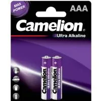 باتری نیم قلمی کملیون مدل Ultra Alkaline بسته 2 عددی