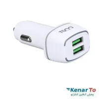 شارژر دیواری و شارژر فندکی تسکو مدل TTC 41 با کابل MicroUSB