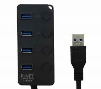 هاب یو اس بی 4 پورت پی نت مدل P-225