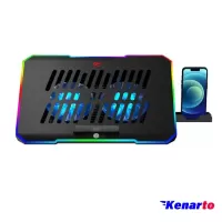 پایه خنک کننده هویت مدل F-2069 RGB
