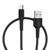 کابل تبدیل USB به microUSB بروفون مدل BX16 طول 1 متر