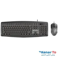 کیبورد و ماوس فنتک مدل KM-100