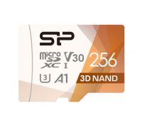 کارت حافظه microSDXC سیلیکون پاور مدل Superior Pro کلاس 10 استاندارد UHS-I U3 سرعت 100MBps ظرفیت 256 گیگابایت