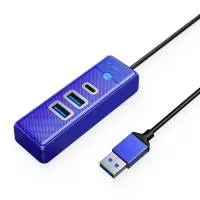 هاب 3 پورت USB3 اوریکو مدل PWC2U-U3-015-BK-EP USB3