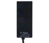 هاب 4 پورت USB3.0 پی نت مدل P-218