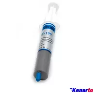 خمیر سیلیکون سرنگی نقره ای مدل HF-190 20g
