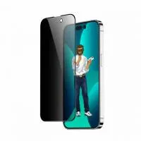 محافظ صفحه نمایش موبایل گرین لاین مدل 9H Steve Privacy مناسب برای گوشی موبایل اپل Iphone 14 Pro Max