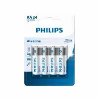 باتری قلمی فیلیپس مدل Alkaline LR03A4B/40 بسته 4 عددی