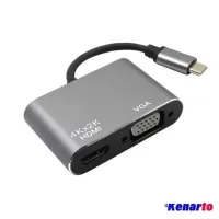 تبدیل Type-C به HDMI/ VGA/USB / USB-C دیتک