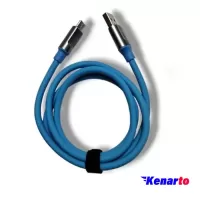 کابل تبدیل USB به Type-C مدل سیلیکونی 120W طول 1.2 متر