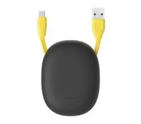 کابل تبدیل USB به لایتنینگ باسئوس مدل CALRN-GY طول ۱ متر