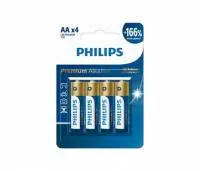 باتری قلمی فیلیپس مدل Premium Alkaline LR6M4B بسته 4 عددی
