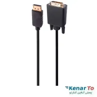کابل تبدیل Display به DVI دیتکس پلاس طول 1.8 متر