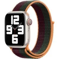 بند ساعت هوشمند گرین لاین مدل Woven Nylon Sport مناسب برای اپل واچ 42/44/45 میلی متری
