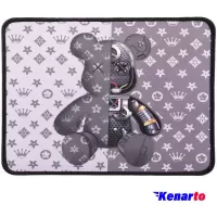 ماوس پد اسفنجی دی نت مدل DT-X18 سایز 21*25 طرح خرس