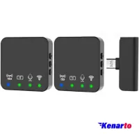 میکروفن یقه ای بی سیم مدل R10 DUAL Type-C