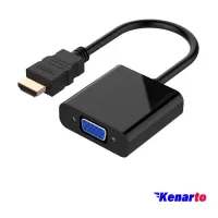 تبدیل HDMI به VGA دی نت با پاور و خروجی صدا
