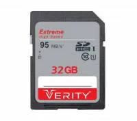 کارت حافظه SDHC وریتی کلاس 10 استاندارد UHS-I U1 سرعت 95MBps ظرفیت 32 گیگابایت