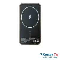 شارژر همراه انرجایزر مدل QM10005PQ 22.5W magsafe ظرفیت 10000 میلی آمپر ساعت